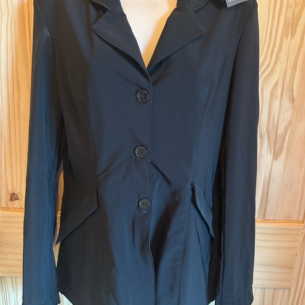 Women's Black equestrian show Jacket
